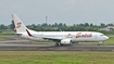 Batik Air Boeing 737-8GP (PK-LDK) at  Palembang - Sultan Mahmud Badaruddin II International, Indonesia
