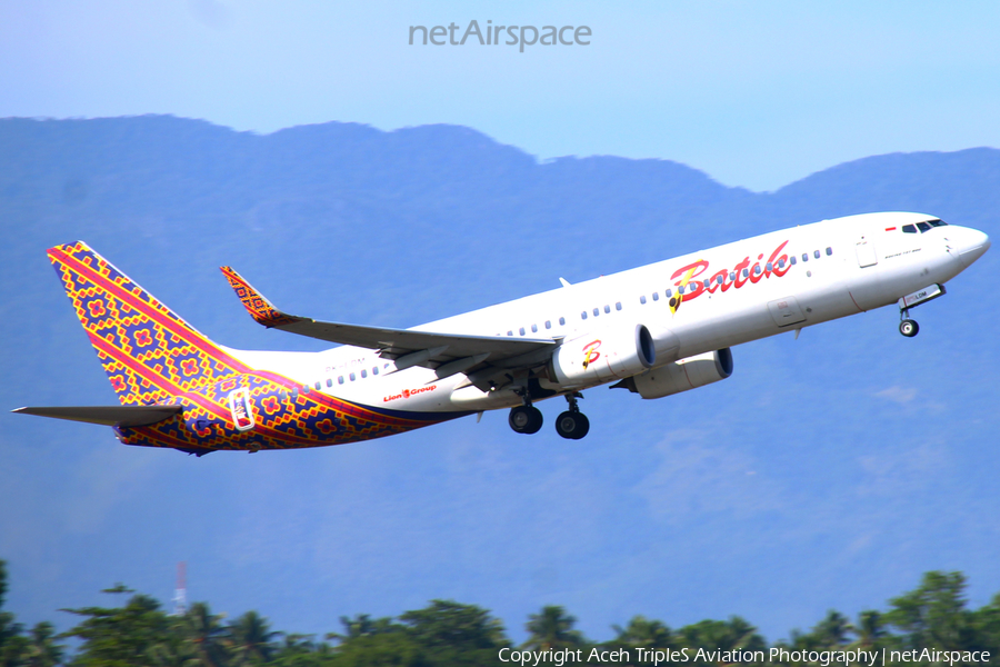 Batik Air Boeing 737-8GP (PK-LDM) | Photo 545091