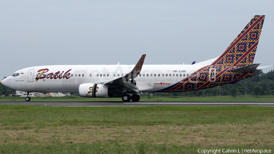 Batik Air Boeing 737-8GP (PK-LDM) | Photo 474676