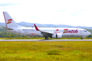 Batik Air Boeing 737-8GP (PK-LDP) at  Banda Aceh - Sultan Iskandar Muda International, Indonesia