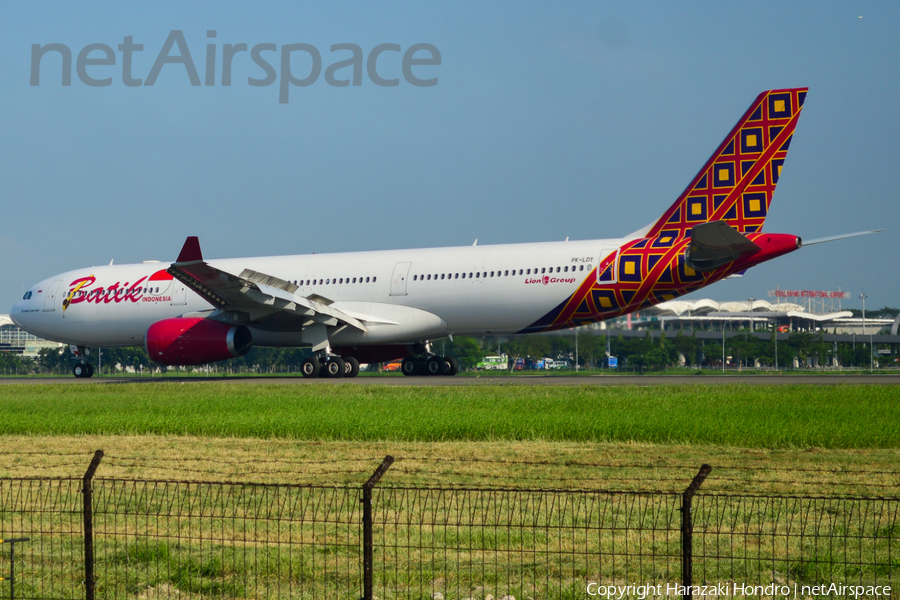 Batik Air Airbus A330-343E (PK-LDY) | Photo 395204