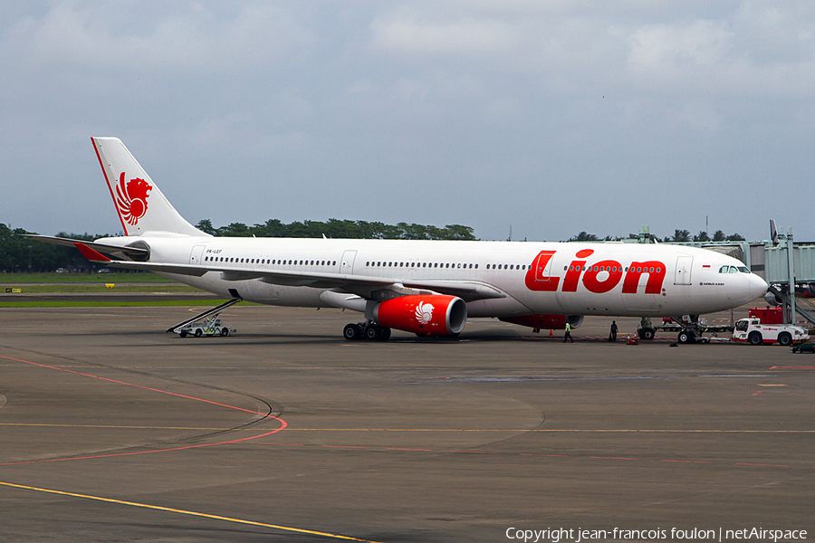 Lion Air Airbus A330-343 (PK-LEF) | Photo 146760