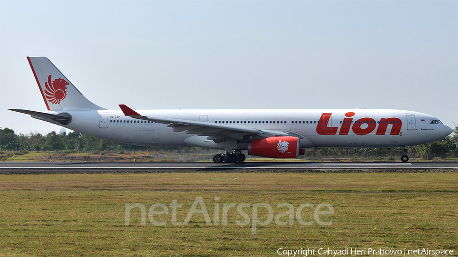 Lion Air Airbus A330-343 (PK-LEF) | Photo 285468