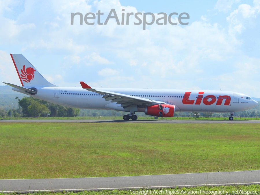 Lion Air Airbus A330-343E (PK-LEG) | Photo 296684