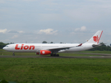 Lion Air Airbus A330-343E (PK-LEG) at  Palembang - Sultan Mahmud Badaruddin II International, Indonesia