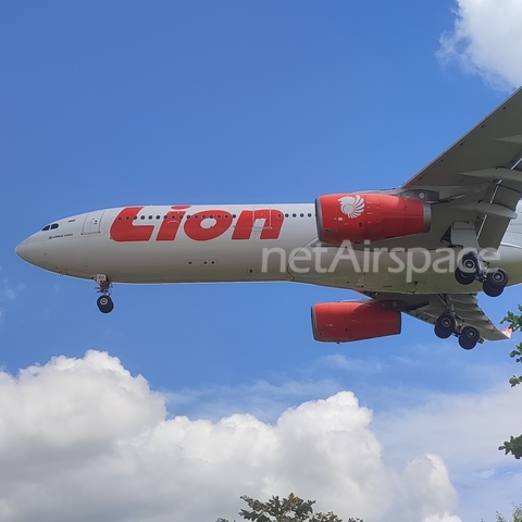 Lion Air Airbus A330-343E (PK-LEH) at  Balikpapan Sepinggan - International, Indonesia