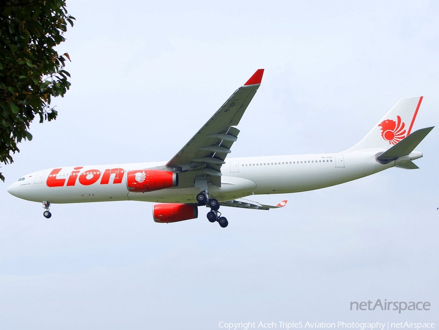 Lion Air Airbus A330-343E (PK-LEH) | Photo 409037