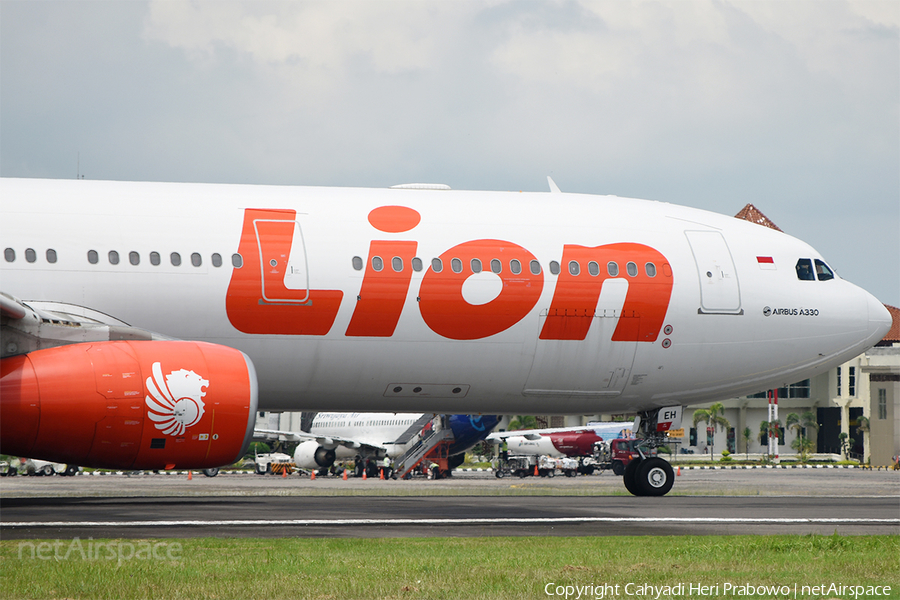 Lion Air Airbus A330-343E (PK-LEH) | Photo 292689
