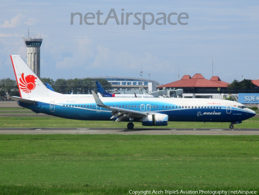 Lion Air Boeing 737-9GP(ER) (PK-LFF) | Photo 208622