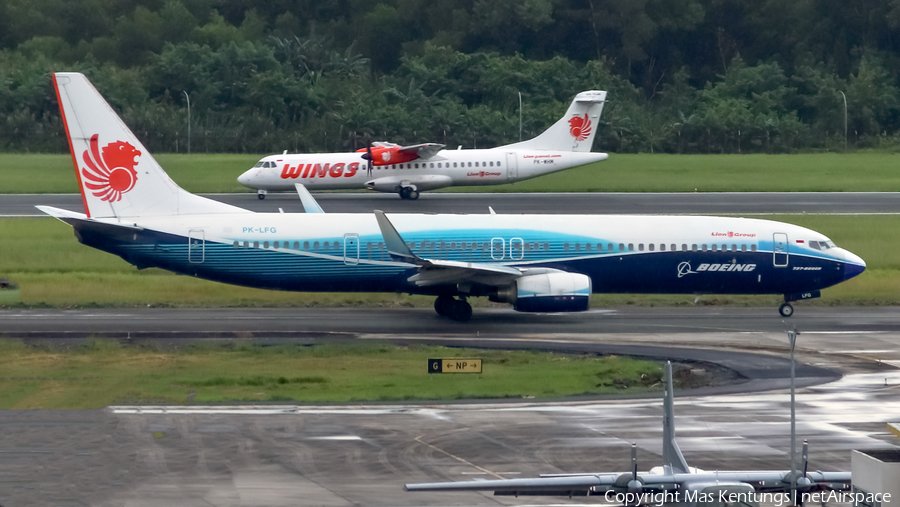 Lion Air Boeing 737-9GP(ER) (PK-LFG) | Photo 489201