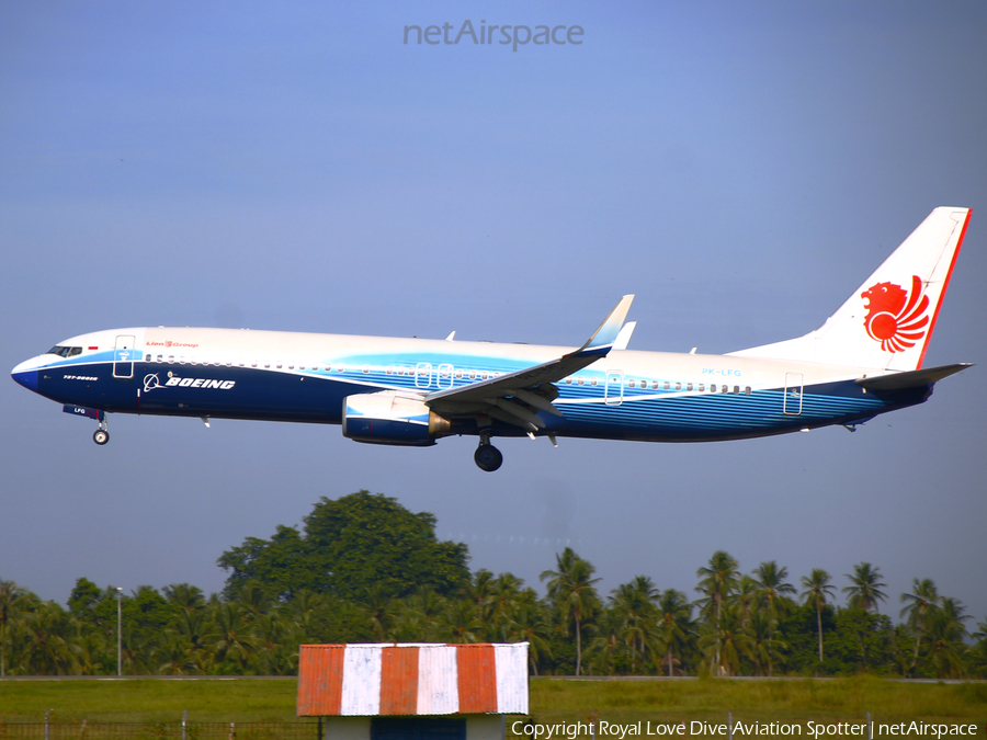 Lion Air Boeing 737-9GP(ER) (PK-LFG) | Photo 469372