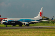 Lion Air Boeing 737-9GP(ER) (PK-LFG) at  Adisumarmo International, Indonesia