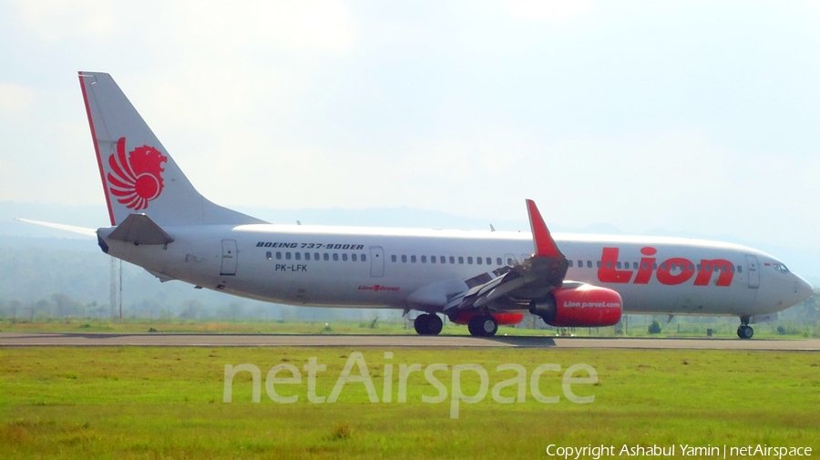 Lion Air Boeing 737-9GP(ER) (PK-LFK) | Photo 143960