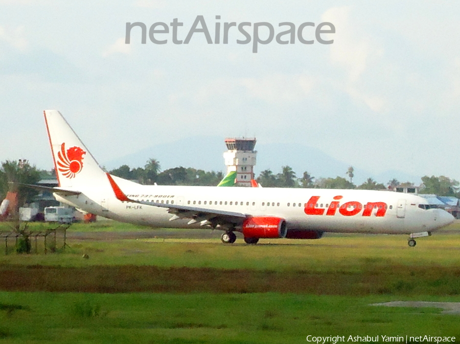 Lion Air Boeing 737-9GP(ER) (PK-LFK) | Photo 144490