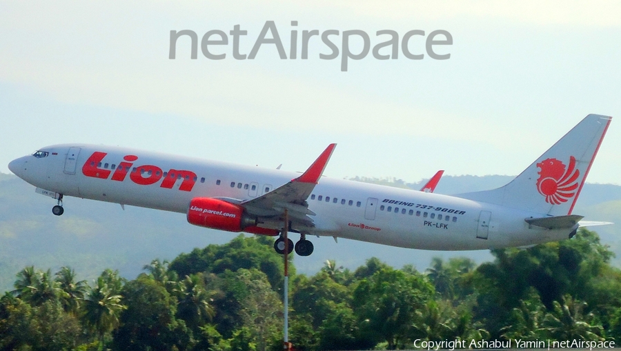 Lion Air Boeing 737-9GP(ER) (PK-LFK) | Photo 147594