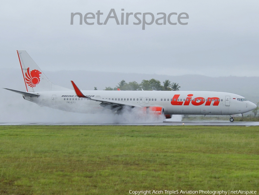 Lion Air Boeing 737-9GP(ER) (PK-LFK) | Photo 331990