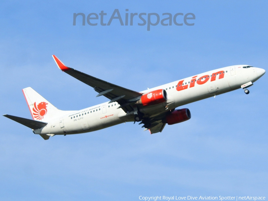 Lion Air Boeing 737-9GP(ER) (PK-LFO) | Photo 314895