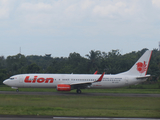 Lion Air Boeing 737-9GP(ER) (PK-LFO) at  Palembang - Sultan Mahmud Badaruddin II International, Indonesia