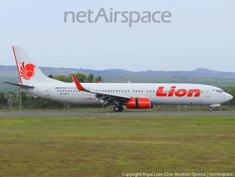 Lion Air Boeing 737-9GP(ER) (PK-LFS) | Photo 346602