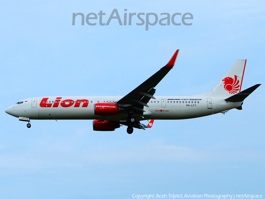 Lion Air Boeing 737-9GP(ER) (PK-LFT) | Photo 244250