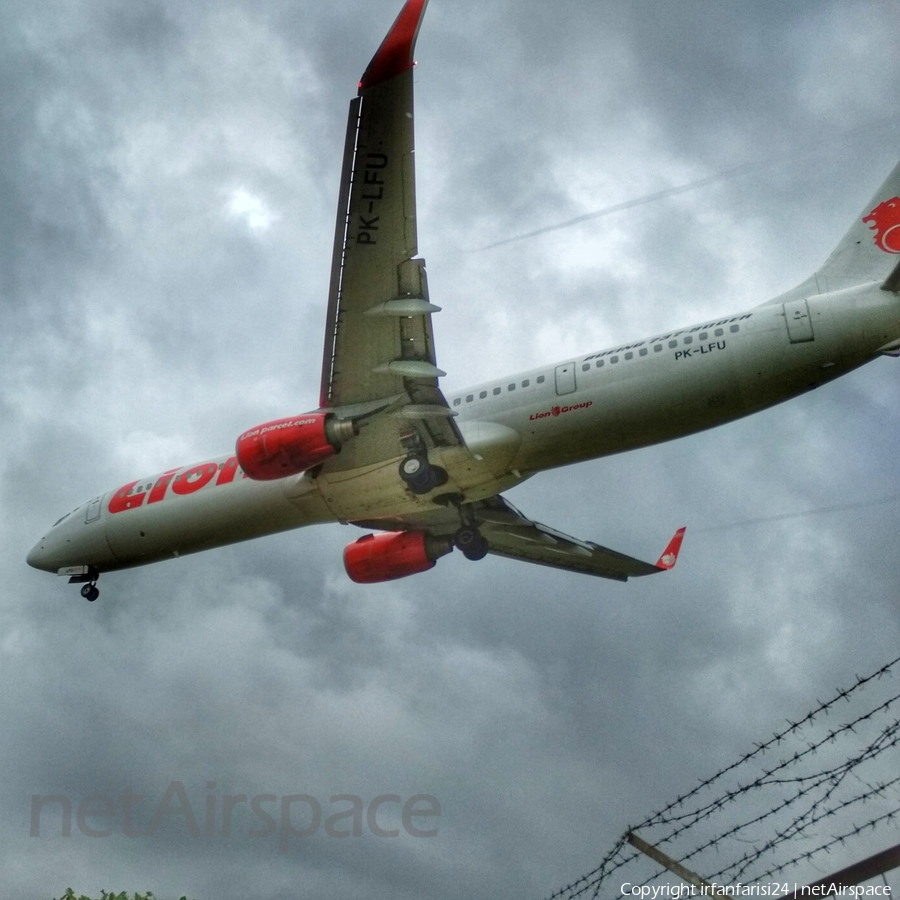 Lion Air Boeing 737-9GP(ER) (PK-LFU) | Photo 681065