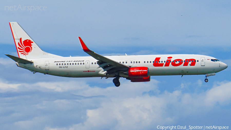 Lion Air Boeing 737-9GP(ER) (PK-LFZ) | Photo 619304