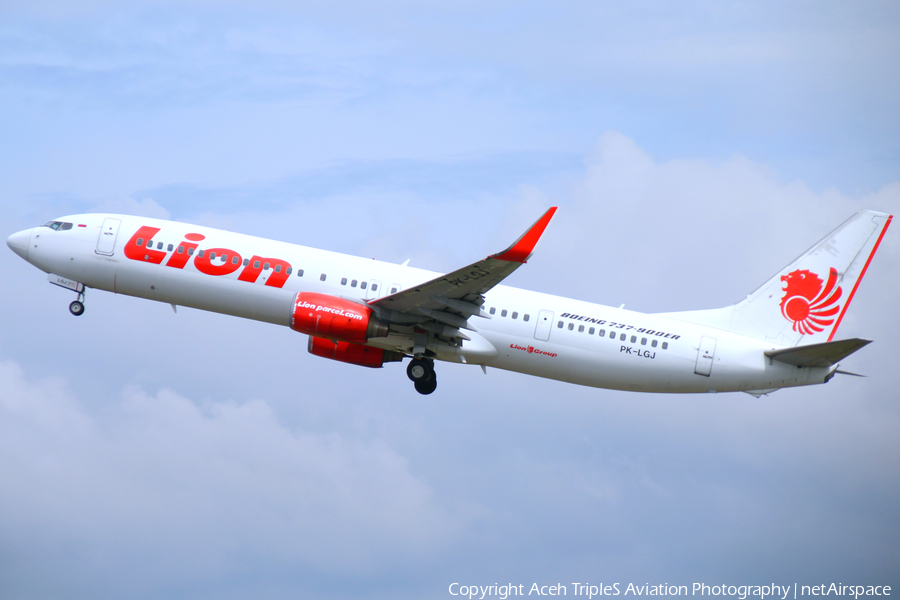 Lion Air Boeing 737-9GP(ER) (PK-LGJ) | Photo 574240