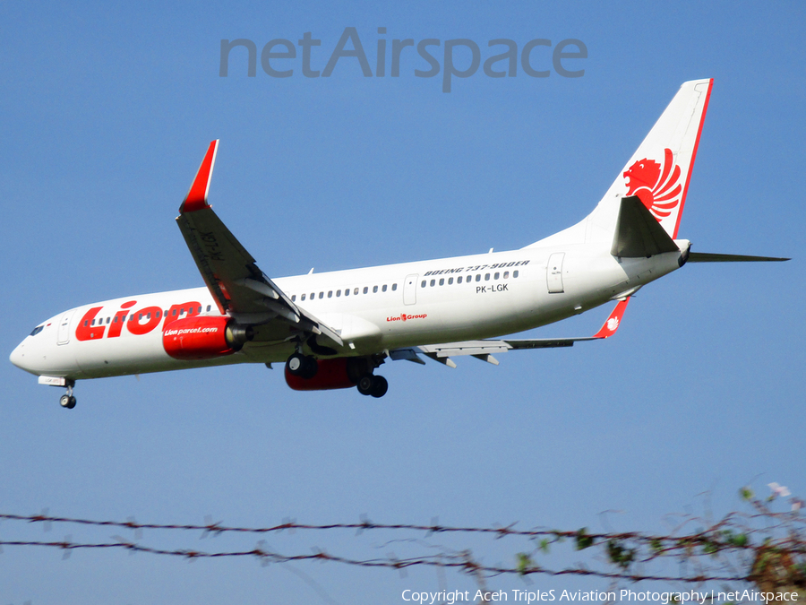 Lion Air Boeing 737-9GP(ER) (PK-LGK) | Photo 242703