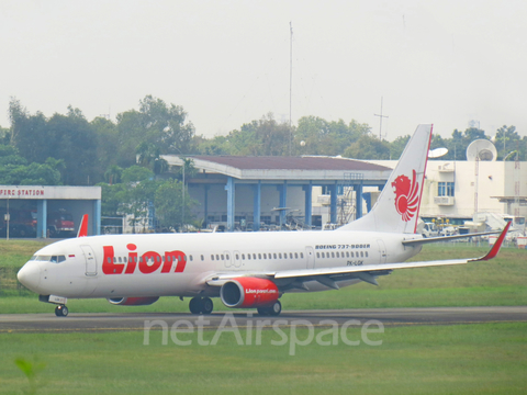 Lion Air Boeing 737-9GP(ER) (PK-LGK) at  Palembang - Sultan Mahmud Badaruddin II International, Indonesia