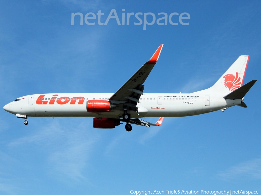 Lion Air Boeing 737-9GP(ER) (PK-LGL) | Photo 247946