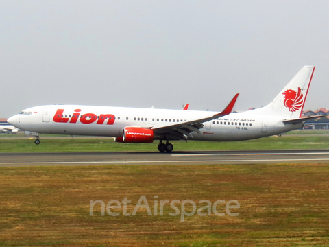 Lion Air Boeing 737-9GP(ER) (PK-LGL) at  Jakarta - Soekarno-Hatta International, Indonesia