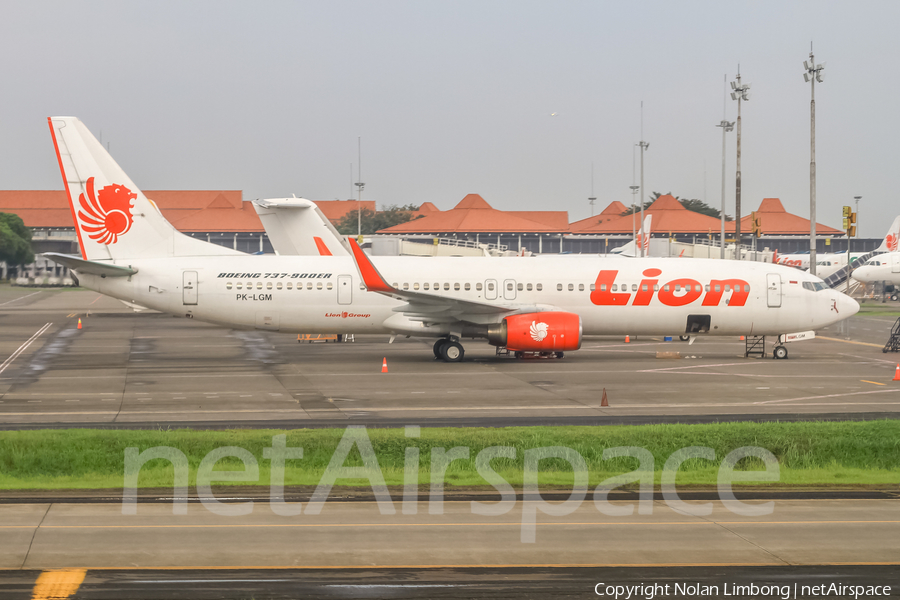 Lion Air Boeing 737-9GP(ER) (PK-LGM) | Photo 424057