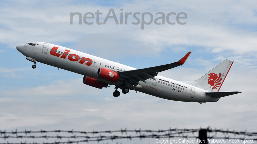 Lion Air Boeing 737-9GP(ER) (PK-LGM) | Photo 252267