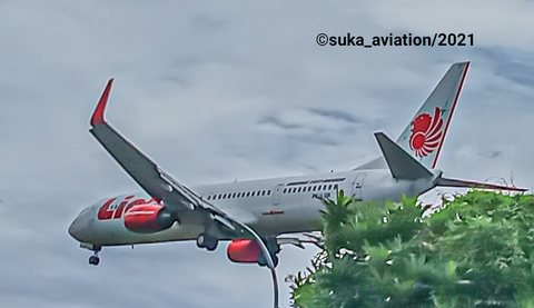 Lion Air Boeing 737-9GP(ER) (PK-LGR) at  Balikpapan Sepinggan - International, Indonesia