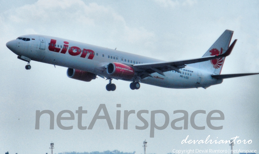 Lion Air Boeing 737-9GP(ER) (PK-LGS) | Photo 188843