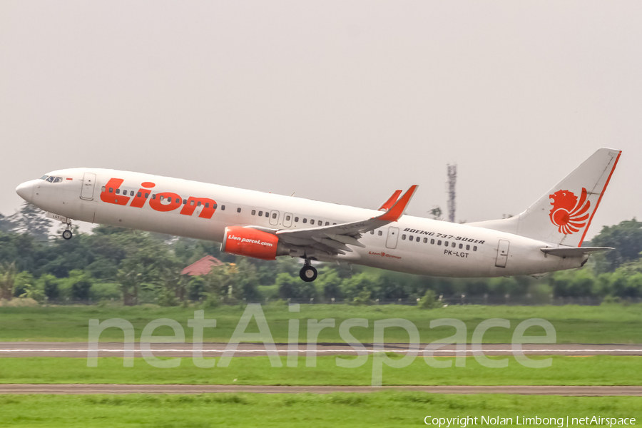 Lion Air Boeing 737-9GP(ER) (PK-LGT) | Photo 424058