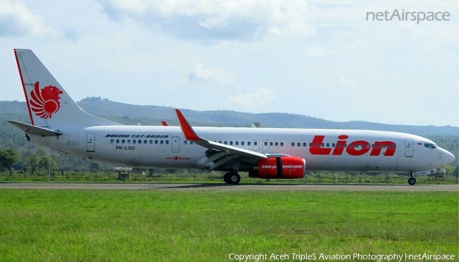 Lion Air Boeing 737-9GP(ER) (PK-LGU) | Photo 393723