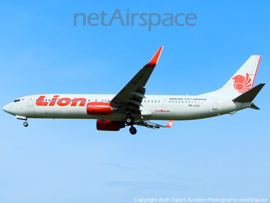 Lion Air Boeing 737-9GP(ER) (PK-LGV) | Photo 244158