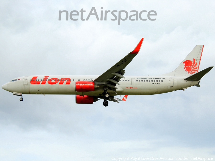 Lion Air Boeing 737-9GP(ER) (PK-LGV) | Photo 247049