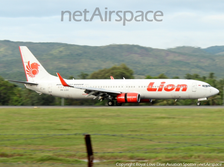 Lion Air Boeing 737-9GP(ER) (PK-LGV) | Photo 250354