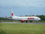 Lion Air Boeing 737-9GP(ER) (PK-LGV) at  Adisumarmo International, Indonesia