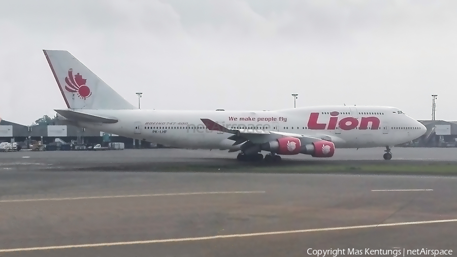 Lion Air Boeing 747-412 (PK-LHF) | Photo 533157