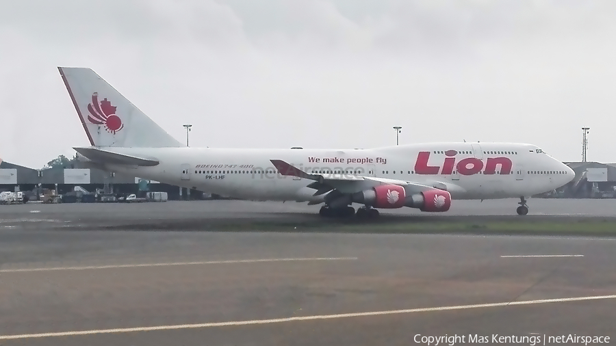 Lion Air Boeing 747-412 (PK-LHF) | Photo 533157