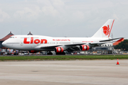 Lion Air Boeing 747-412 (PK-LHF) at  Denpasar/Bali - Ngurah Rai International, Indonesia