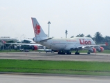Lion Air Boeing 747-412 (PK-LHG) at  Medan - Kualanamu International, Indonesia