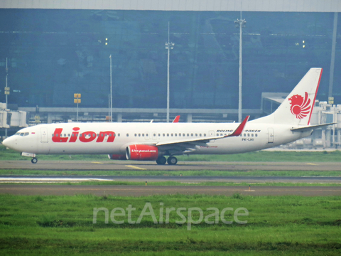 Lion Air Boeing 737-9GP(ER) (PK-LHI) at  Jakarta - Soekarno-Hatta International, Indonesia