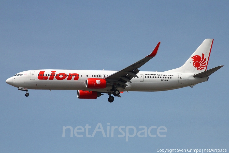 Lion Air Boeing 737-9GP(ER) (PK-LHJ) | Photo 16879