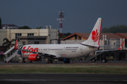 Lion Air Boeing 737-9GP(ER) (PK-LHK) at  Adisumarmo International, Indonesia