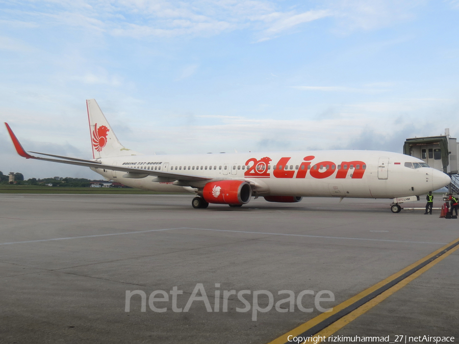 Lion Air Boeing 737-9GP(ER) (PK-LHM) | Photo 623192