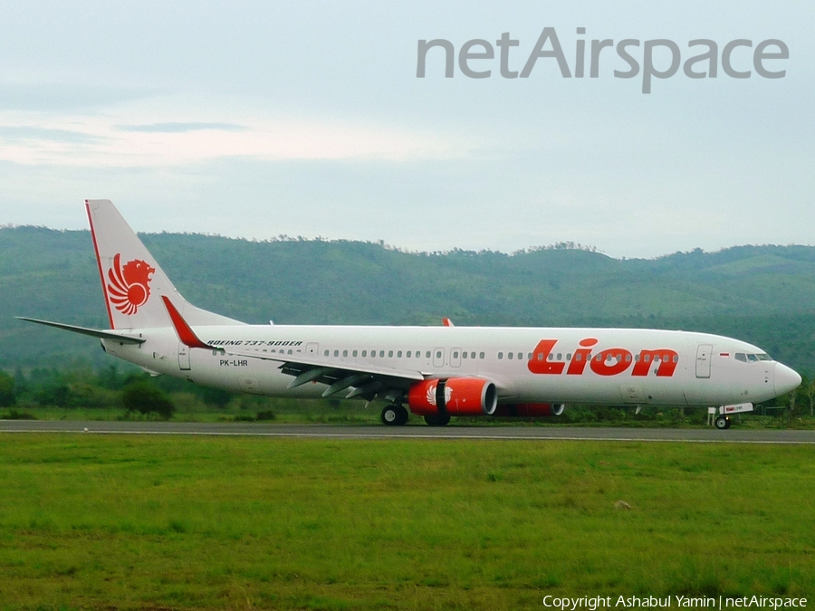 Lion Air Boeing 737-9GP(ER) (PK-LHR) | Photo 142485